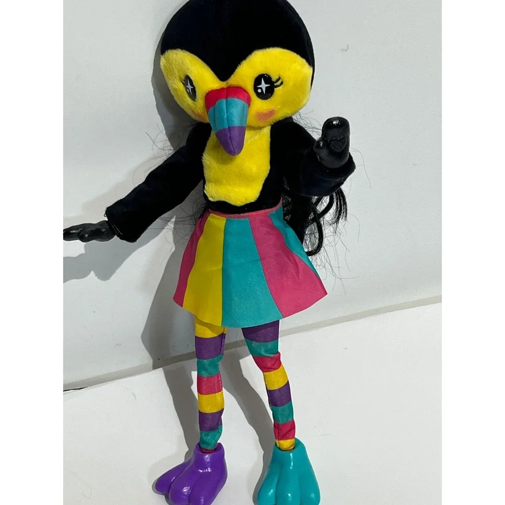 Barbie Cutie Reveal Toucan Doll Black Hair Multi Color Outfit HJL60